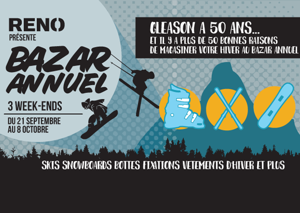 BAZAR ET TRAIL PRO-FORMA AU MONT GLEASON