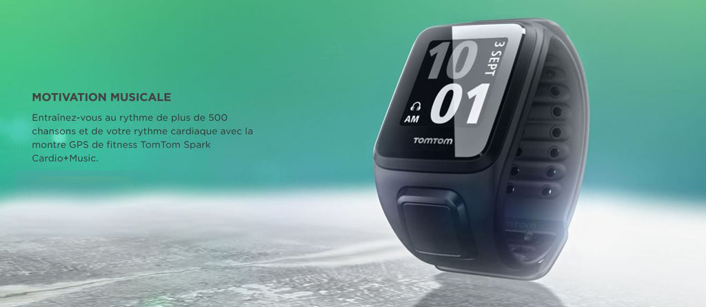 Les montres TOMTOM sont maintenant en magasin